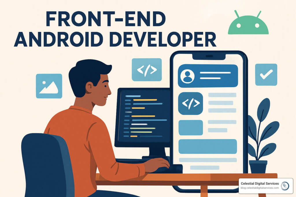front end android developer